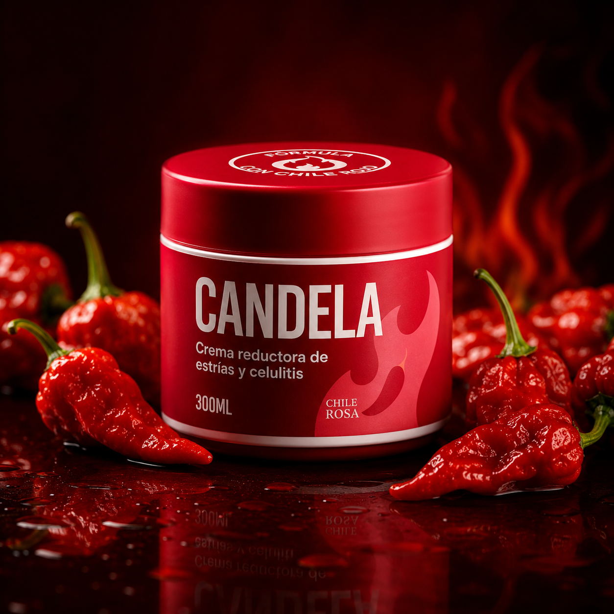 Candela | Crema Corporal de Efecto Térmico 300 ml