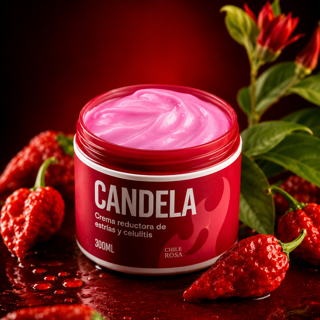 Candela | Crema Corporal de Efecto Térmico 300 ml